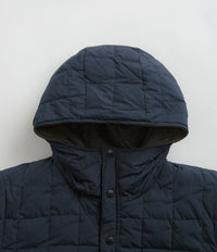 Taion Reversible Down Hooded Jacket - Dark Navy / Olive / Ivory thumbnail