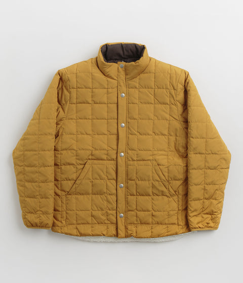 Taion Reversible Down Jacket - Camel / Dark Chocolate / Ivory