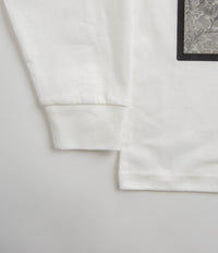 The Trilogy Tapes Block Ice Long Sleeve T-Shirt - White thumbnail