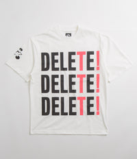 The Trilogy Tapes Delete T-Shirt - White thumbnail