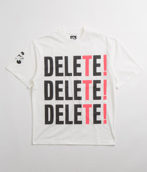 The Trilogy Tapes Delete T-Shirt - White