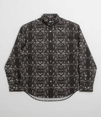 The Trilogy Tapes Envelopes All Over Print Shirt - Black thumbnail