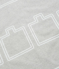 The Trilogy Tapes Logo Outline T-Shirt - Grey Marl thumbnail