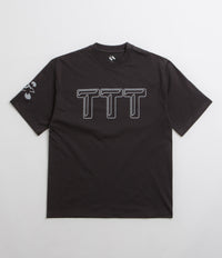 The Trilogy Tapes Logo T-Shirt - Black thumbnail