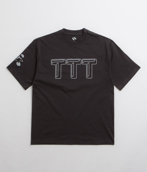 The Trilogy Tapes Logo T-Shirt - Black