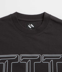 The Trilogy Tapes Logo T-Shirt - Black thumbnail