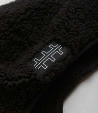 The Trilogy Tapes Pile Fleece Mountain Beanie - Charcoal thumbnail