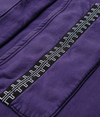 The Trilogy Tapes Pulse Tape Funnel Neck Sweatshirt - Purple thumbnail