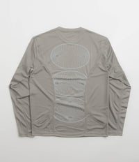 The Trilogy Tapes Running Long Sleeve T-Shirt - Grey thumbnail