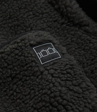 The Trilogy Tapes Zip Fleece - Charcoal / Black thumbnail