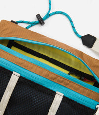 Topo Designs Mountain Accessory Shoulder Bag - Khaki / Pond Blue thumbnail