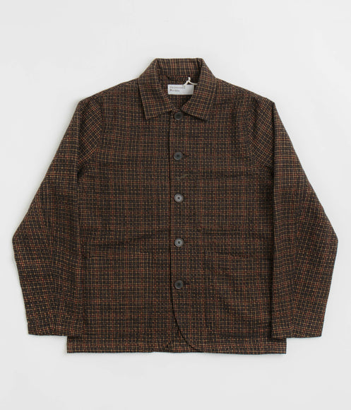 Universal Works Bakers C Jacket - Black / Olive