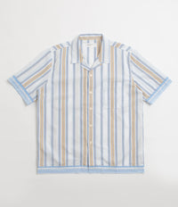 Universal Works Dean Road Shirt - Blue / Sand thumbnail