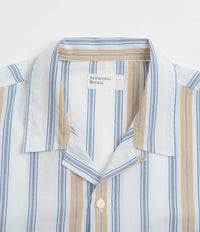 Universal Works Dean Road Shirt - Blue / Sand thumbnail