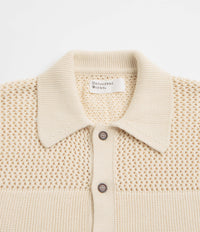 Universal Works Knit Short Sleeve Shirt - Ecru thumbnail