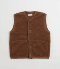 Universal Works Lancaster Gilet - Brown thumbnail