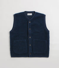 Universal Works Lancaster Gilet - Navy thumbnail