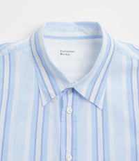 Universal Works Lazy Day Shirt - White / Blue thumbnail