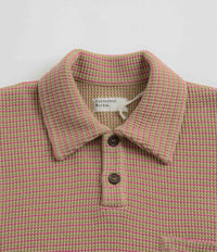 Universal Works Newlyn Short Sleeve Polo Shirt - Summer Oak thumbnail