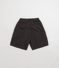 Universal Works Pleated Track Shorts - Black thumbnail