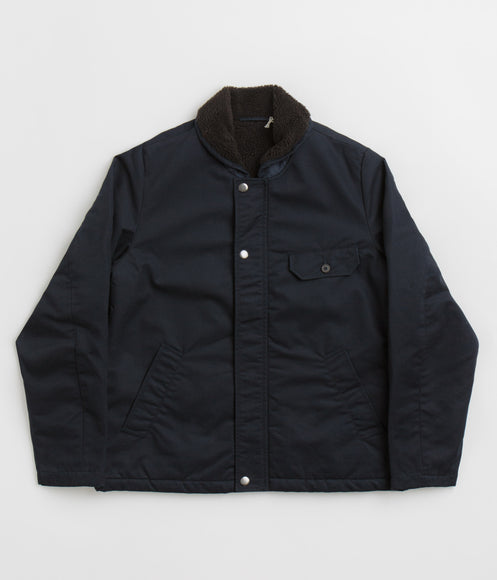 Universal Works Reversible N1 Jacket - Navy / Brown