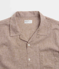 Universal Works Road Shirt - Brown thumbnail