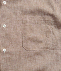 Universal Works Road Shirt - Brown thumbnail