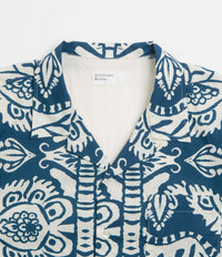 Universal Works Road Shirt - Navy / Island Print thumbnail