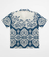 Universal Works Road Shirt - Navy / Island Print thumbnail