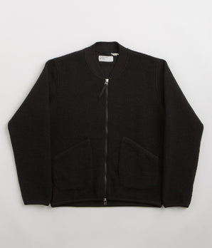 Universal Works Zip Bomber Jacket - Black