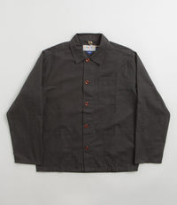 Uskees 3001 Buttoned Overshirt - Charcoal thumbnail