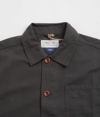 Uskees 3001 Buttoned Overshirt - Charcoal thumbnail