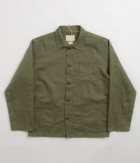 Uskees 3001 Buttoned Overshirt - Coriander thumbnail