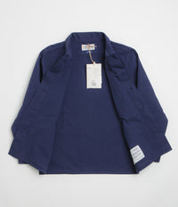 Uskees 3001 Buttoned Overshirt - Deep Indigo thumbnail