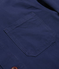 Uskees 3001 Buttoned Overshirt - Deep Indigo thumbnail