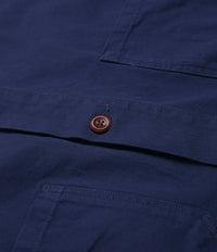 Uskees 3001 Buttoned Overshirt - Deep Indigo thumbnail