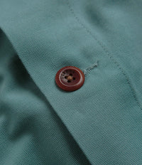 Uskees 3001 Buttoned Overshirt - Eucalyptus thumbnail
