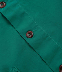 Uskees 3001 Buttoned Overshirt - Foam Green thumbnail