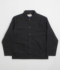 Uskees 3001 Buttoned Overshirt - Midnight Blue thumbnail