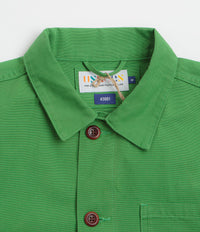 Uskees 3001 Buttoned Overshirt - Mint Green thumbnail