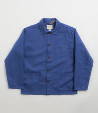 Uskees 3001 Buttoned Overshirt - Ultra Blue thumbnail