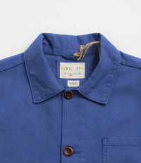 Uskees 3001 Buttoned Overshirt - Ultra Blue thumbnail