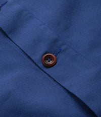 Uskees 3001 Buttoned Overshirt - Ultra Blue thumbnail