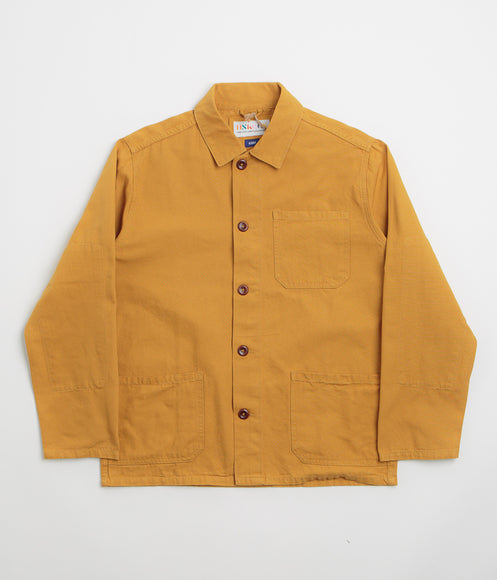 Uskees 3001 Buttoned Overshirt - Yellow