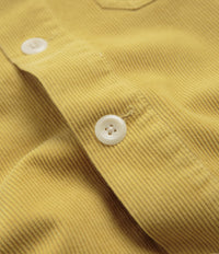 Uskees 3001 Cord Buttoned Overshirt - Citronella thumbnail