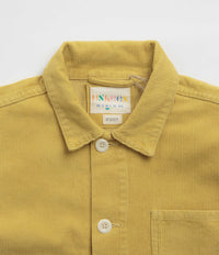 Uskees 3001 Cord Buttoned Overshirt - Citronella thumbnail