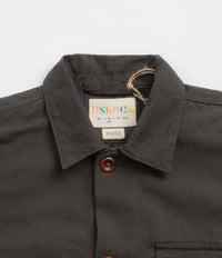 Uskees 3003 Buttoned Work Shirt - Charcoal thumbnail