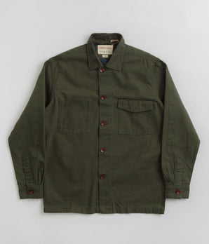 Uskees 3003 Buttoned Work Shirt - Vine Green