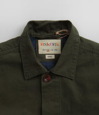 Uskees 3003 Buttoned Work Shirt - Vine Green thumbnail