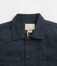 Uskees 3024 Layered Pockets Drill Overshirt - Blueberry thumbnail